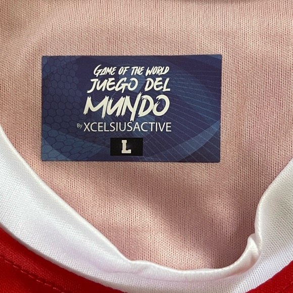 NWT USA Soccer Xcelsius Active Game Of The World Shirt Men’s LARGE - Picture 3 of 6